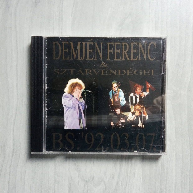 Demjn Ferenc & Sztrvendgei cd BS. '92.03.07 ritka cd lemez