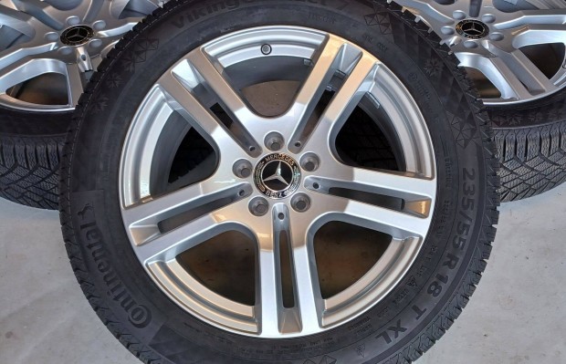 Demó Mercedes W247 GLB GLA 5x112 235/55 R18 téli gumikkal 4db.8,5mm