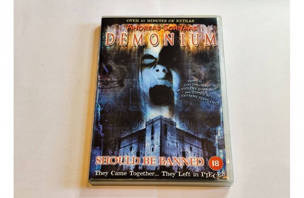 Demonium 2001. DVD Horror Andreas Schnaas