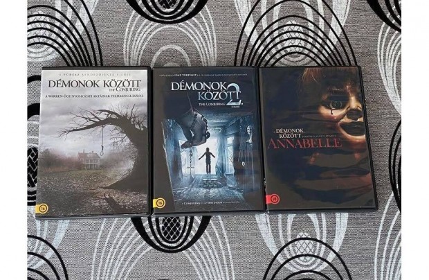 Dmonok kztt 1-2+Annabelle DVD gyjtemny