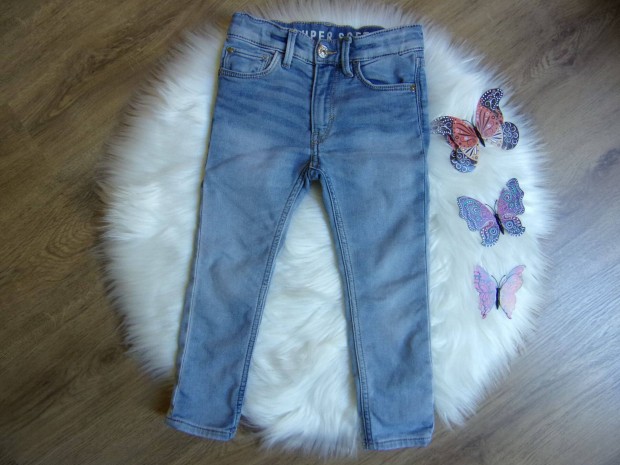 Denim Skinny Fit farmernadrg 3-4 veseknek