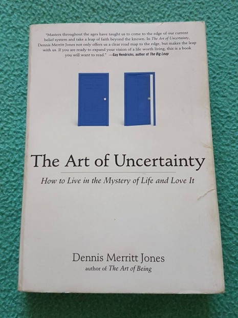 Dennis Merritt Jones - The Art of Uncertainty knyv (angol nyelv)