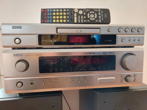Denon AVR-1604 A/V receiver + Denon DVD-1710