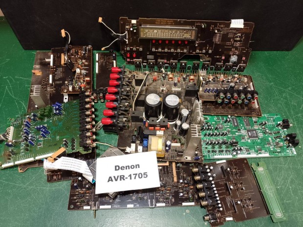 Denon AVR-1705 erst komplett bels elektronika / receiver alkatrsz