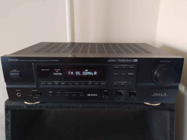 Denon AVR-600RD sztereo/5.1/tuner erst