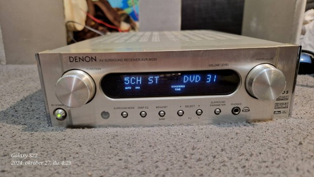 Denon AVR-M330 erst DVD lejtszval