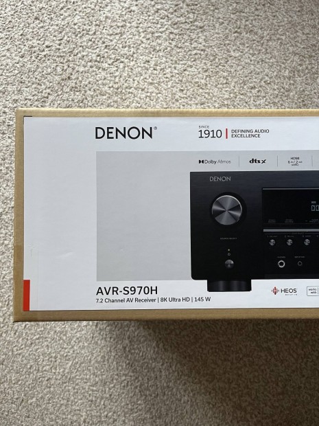 Denon AVR-S970H 7.2 hzimozi erst, Dolby Atmos, j, garis