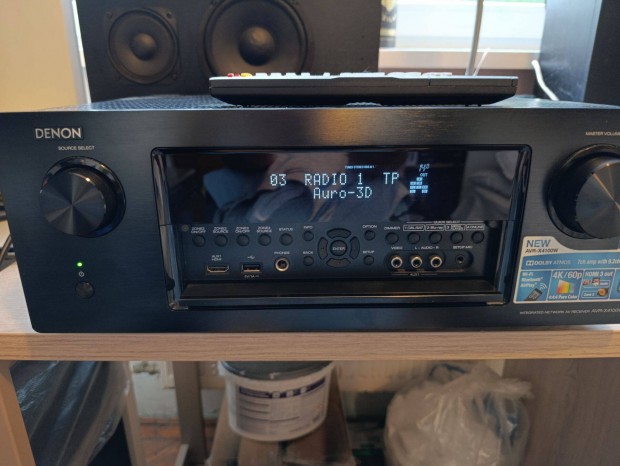 Denon AVR -X 4100W házimozi erősítő távval Dobozában.Hibával!)
