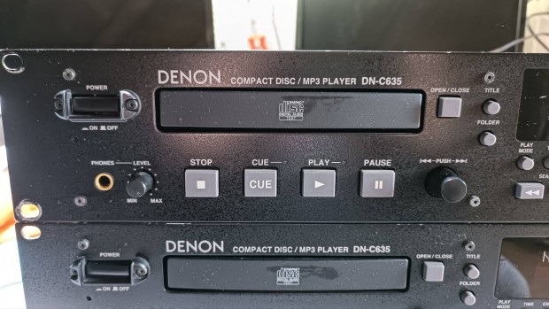 Denon DN C635 rackbe pthet CD/MP3 lejtsz 