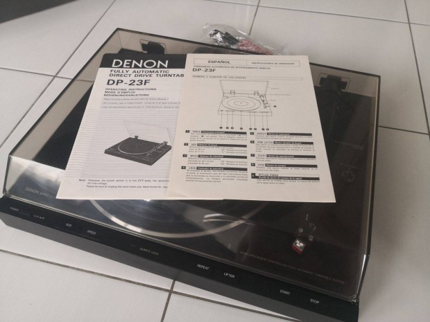Denon DP-23 automata, Direct Drive lemezjtsz + DL80 MC hangszed!