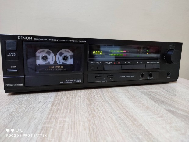 Denon DR-M10HX  hifi , 3 motoros magn deck