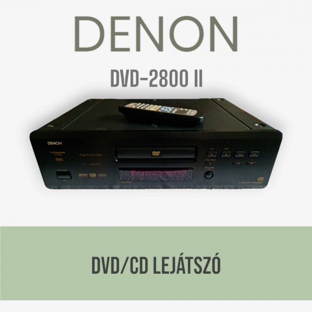 Denon DVD-2800 II DVD/CD lejtsz