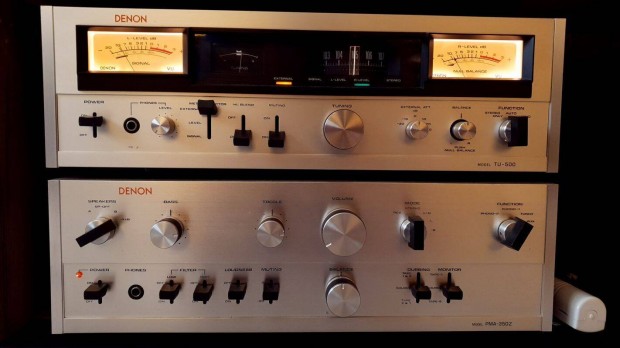 Denon PMA 350z erősítő és TU 500 rádió