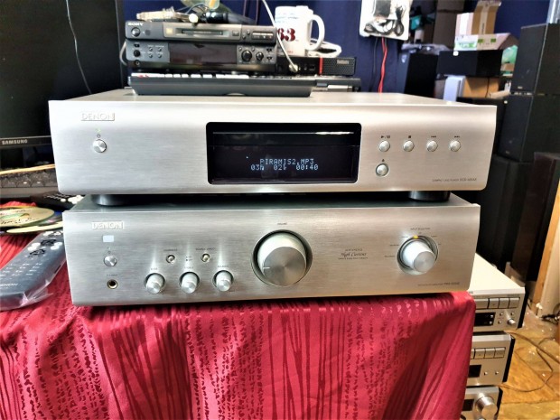 Denon PMA 520AE Erst + DCD520AE MP3 CD Elad