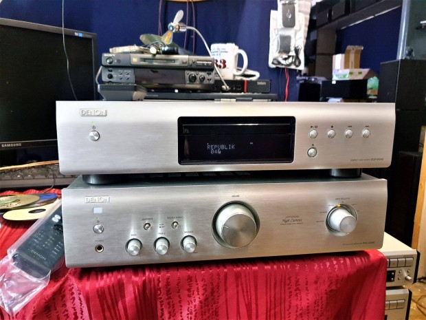 Denon PMA 520AE Erst + DCD520AE MP3 CD Elad