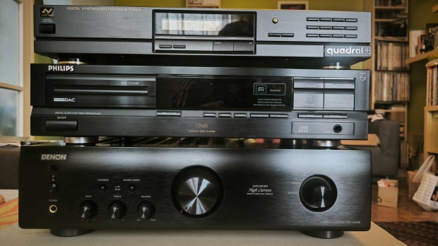 Denon Philips Quadral erst cd tuner sszellts