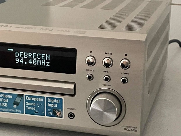 Denon RCD-M39 USB s optikai bemenet, szub kimenet