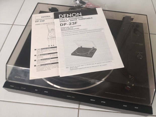 Denon automata, Direct Drive DP-23 lemezjtsz + DL65 Pickup + j t!