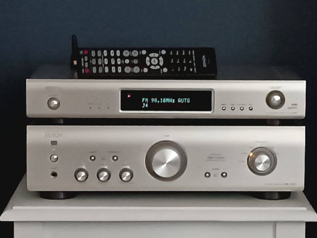 Denon erősítő PMA 720AE, rádió TU 1510 AE, távirányító