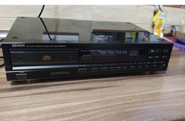 Denon hifi cd lejtsz dcd-910 twin burr brown dac