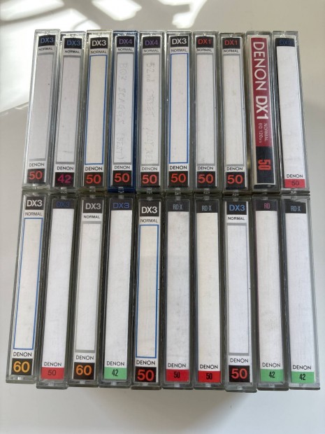 Denon hifi kazetta 20 db