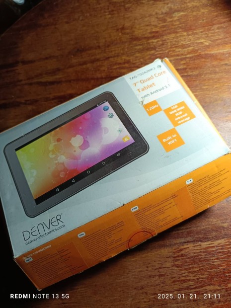 Denver 7" Qvad Core Tablet.