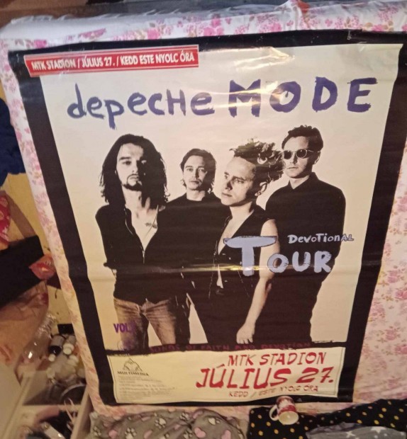 Depeche Mode 1993-as Koncert Plakt