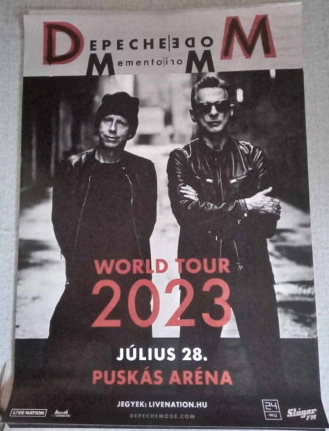 Depeche Mode Koncert Plakt 2023 Budapest 2