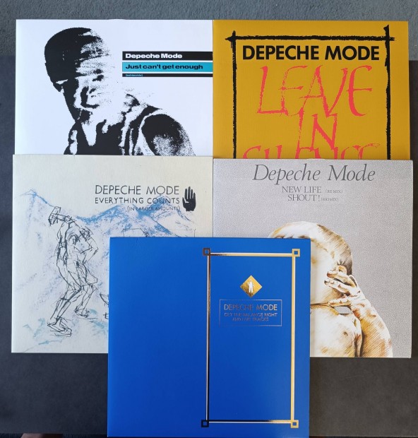 Depeche Mode, Fancy, Carpe Diem s Sipos F. Tams bakelit, maxi.