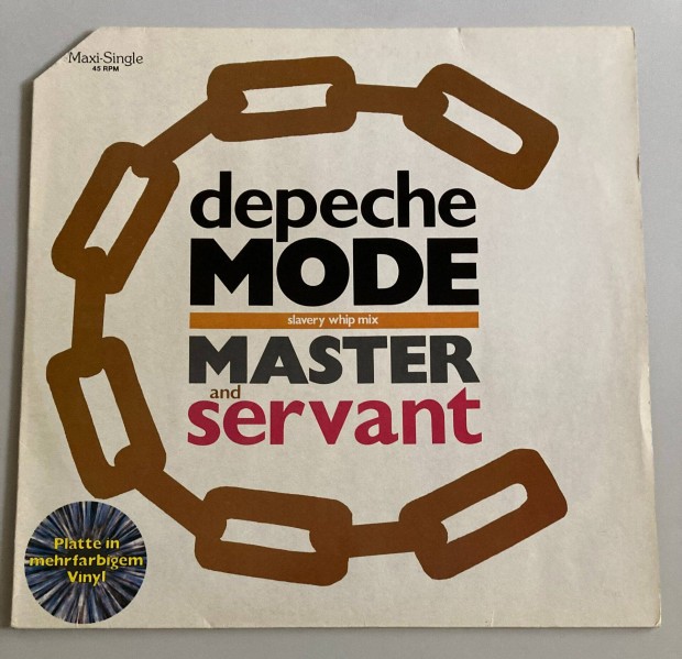 Depeche Mode - Master And Servant (nmet, 1984, Maxi-Single)