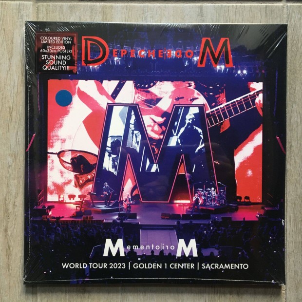 Depeche Mode - Memento Mori World Tour 2023 - Sacramento - 3LP -j