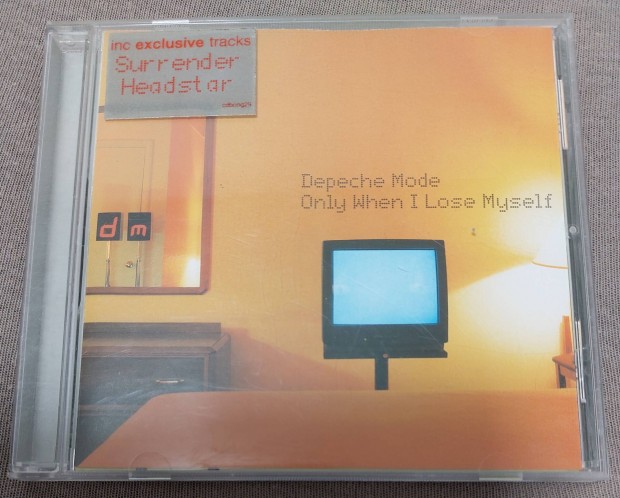 Depeche Mode : Only when I loose myself cd, UK