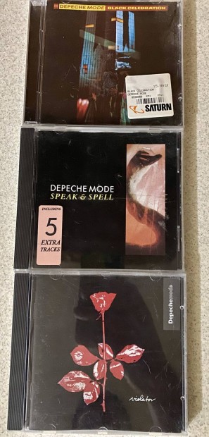 Depeche Mode cd lemez 3 db