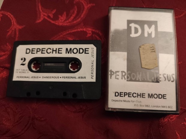 Depeche Mode personal Jesus maxi kazetta fnymsolt bortval 1989 