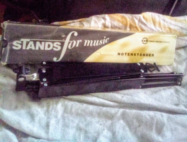 Der Echte Knig&Meyer Germany 101 Black Noten Stands for Music