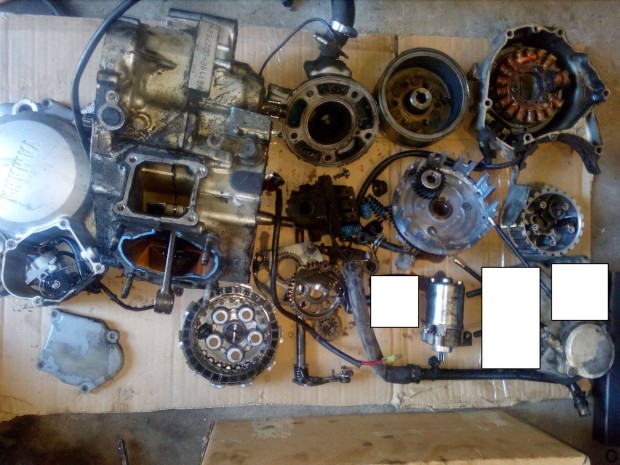 Derbi GPR 125 alkatrész , motorblokk