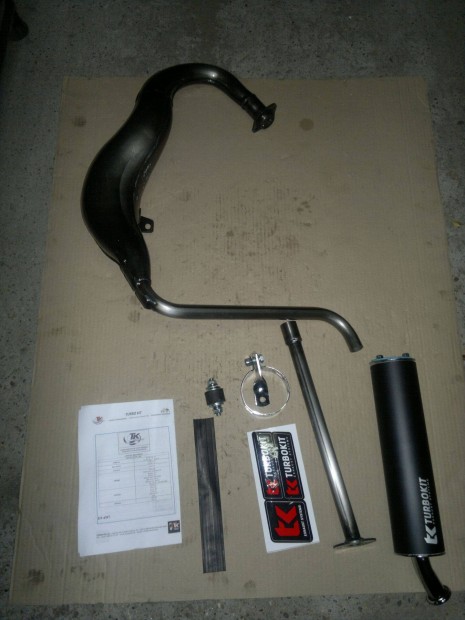 Derbi gpr-aprilia rs 4 turbo kit uj kipufogo rendszer