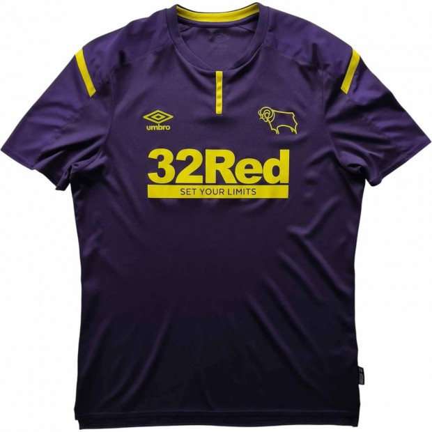 Derby County 2021-22 Umbro harmadik szm foci mez XL-es