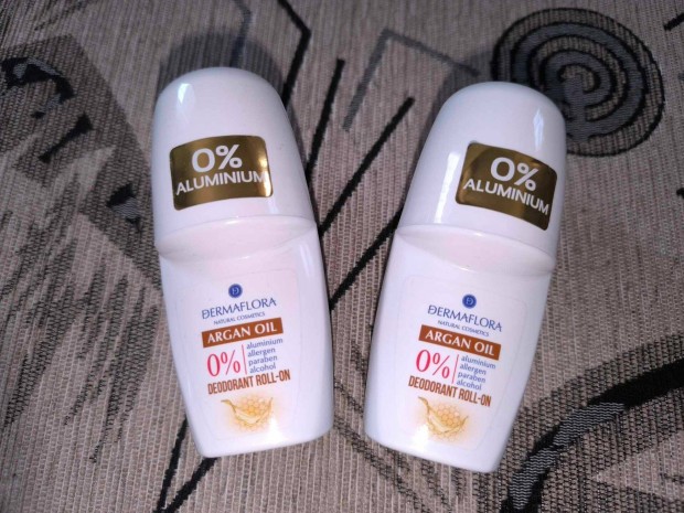 Dermaflora 0% Argan oil roll-on dezodorok / j termszetesen