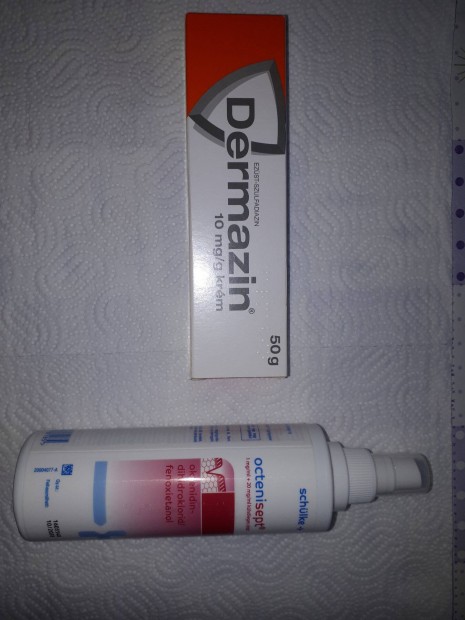 Dermazin 10 mg/g krm 50g Tbblet beszerz.miatt bontatlan