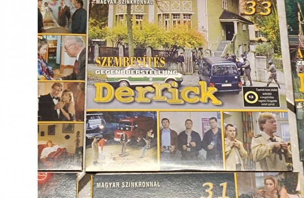 Derrick krimisorozat dvd-n