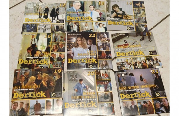 Derrick krimosorozat DVD-n