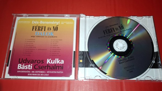 Dés -Beremény Udvaros D. Kulka L. Férfi és Nő dalok Cd (2008)