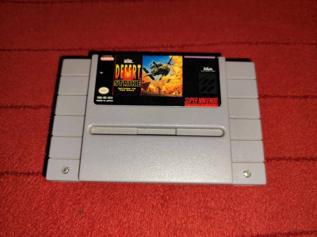 Desert Strike Return To The Gulf Super Nintendo