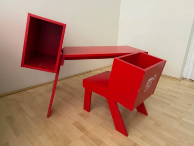 Design Gyerekbútor Asztal Székkel