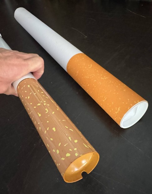 Design Kültéri kerti cigaretta taró hamuzó tömör fém új