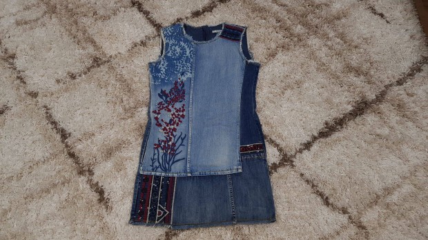 Desigual farmerruha ruha hmzett flitteres 42 L