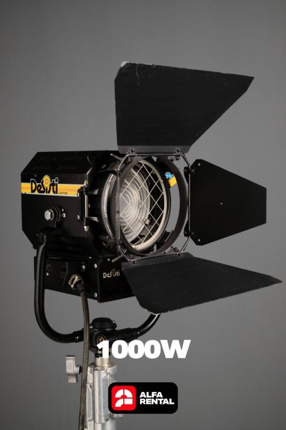 Desisti Tungsten Fresnel filmes lámpák