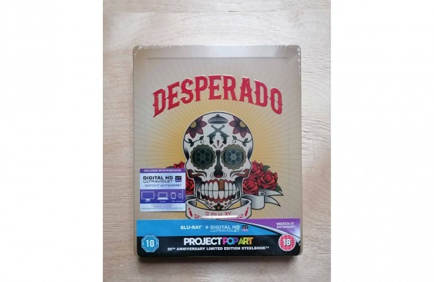 Desperado Fmdobozos Blu-Ray Bontatlan csomagols