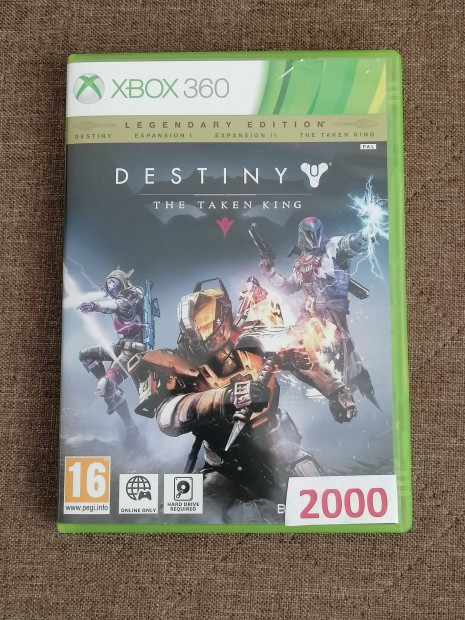 Destiny - The taken king Xbox 360 jtk elad! (Csak online)